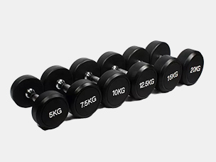 ラバーダンベル(1kg~60kg)