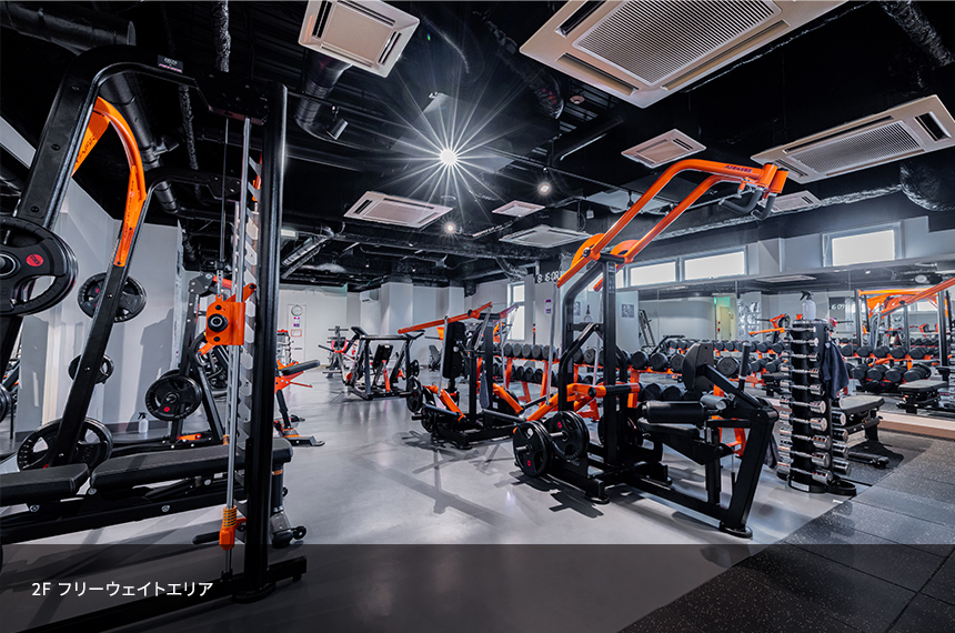 2F フリーウェイトエリア