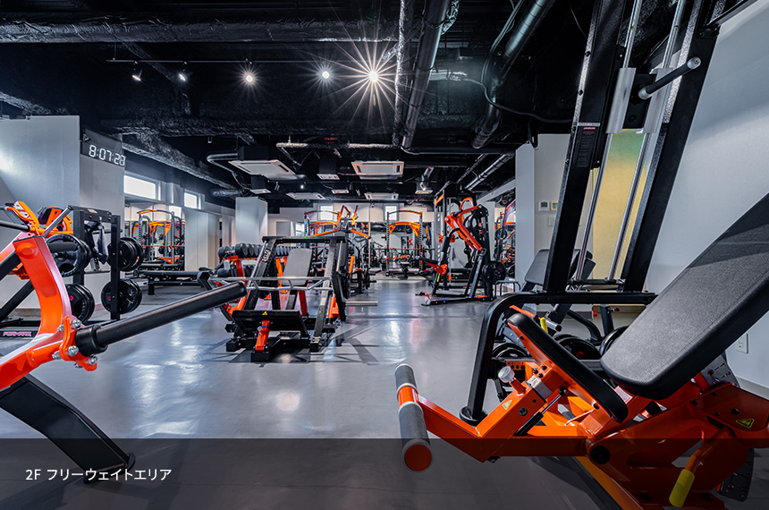 2F フリーウェイトエリア